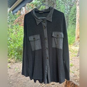 Soft Button Up Sweater